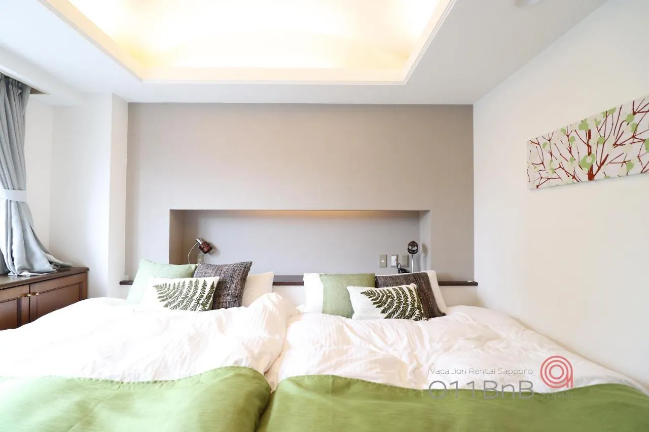 Lägenhet Nk Bld8F Sapporo 3Ldk 3Br 1 Floor 1 Room Japan